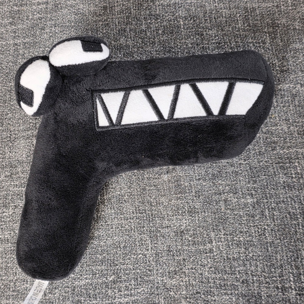 Alphabet Lore F Plush Stuffed Animal Educational Character Toy Black
